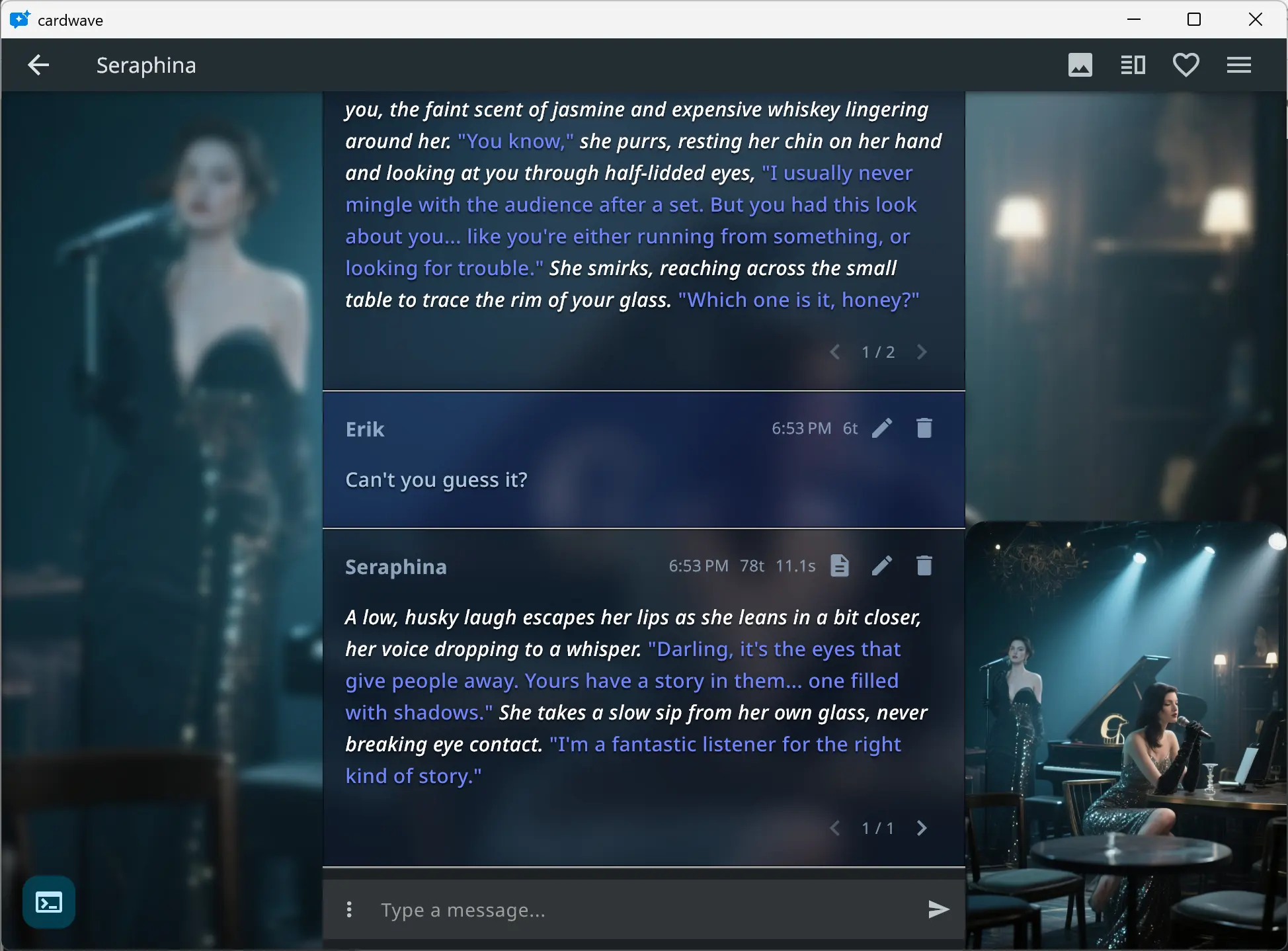 Cardwave model picker with multiple AI providers